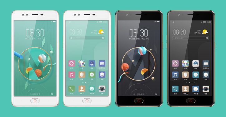  Nubia M2, M2 lite  N2:     