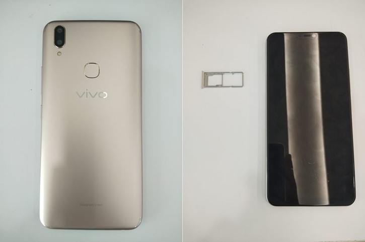 Живые фото Vivo V9 показали вырез в экране и порт microUSB