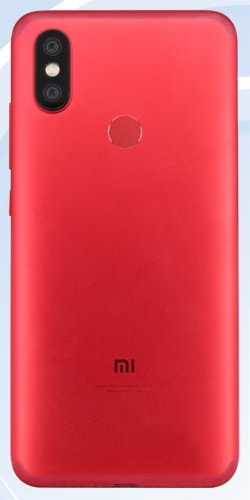 Xiaomi Mi6X:     TENAA 