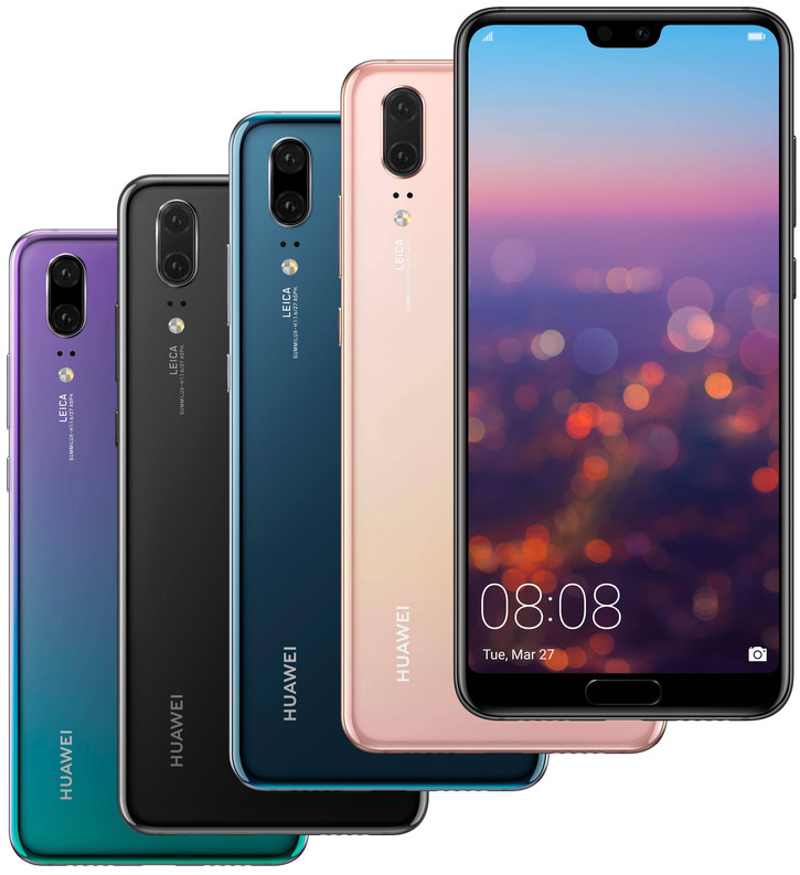  Huawei P20  P20 Pro:    