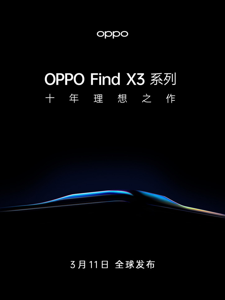 :  OPPO Find X3     