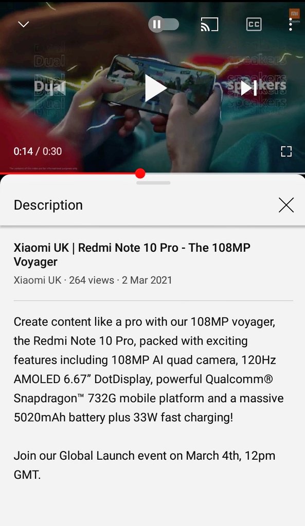Xiaomi      Redmi Note 10 Pro