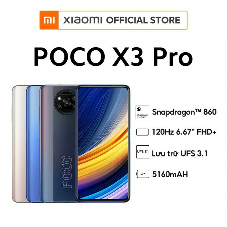 Вьетнамцы слили Xiaomi Poco X3 Pro и Snapdragon 860 до анонса