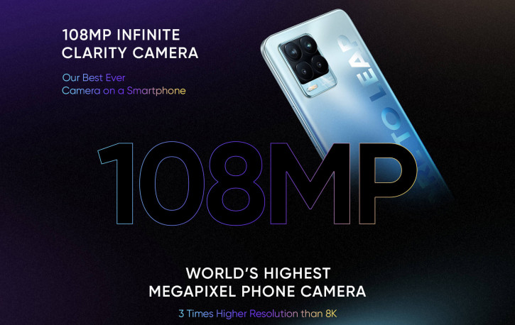 Анонс Realme 8 Pro: первый со 108-Мп камерой и обновлённым дизайном