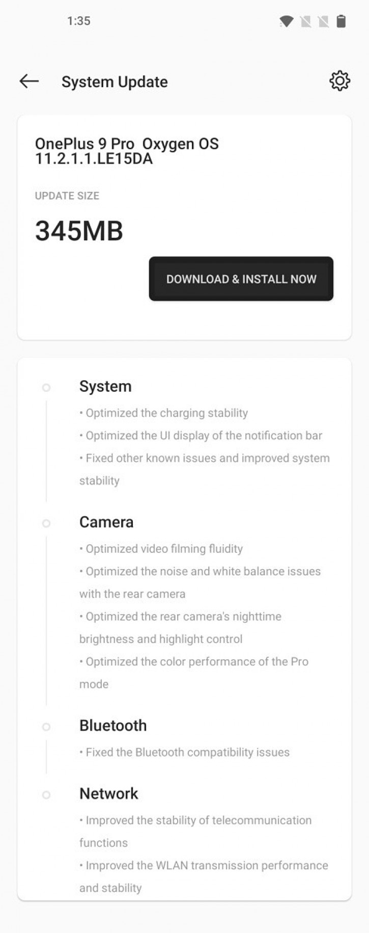 Не прошло и дня: OnePlus 9 и OnePlus 9 Pro получают первый апдейт ПО