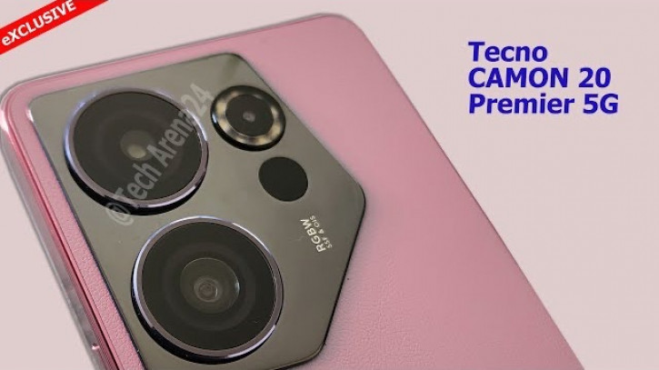 Tecno Camon 20 Premier 5G: живое фото и топовое железо