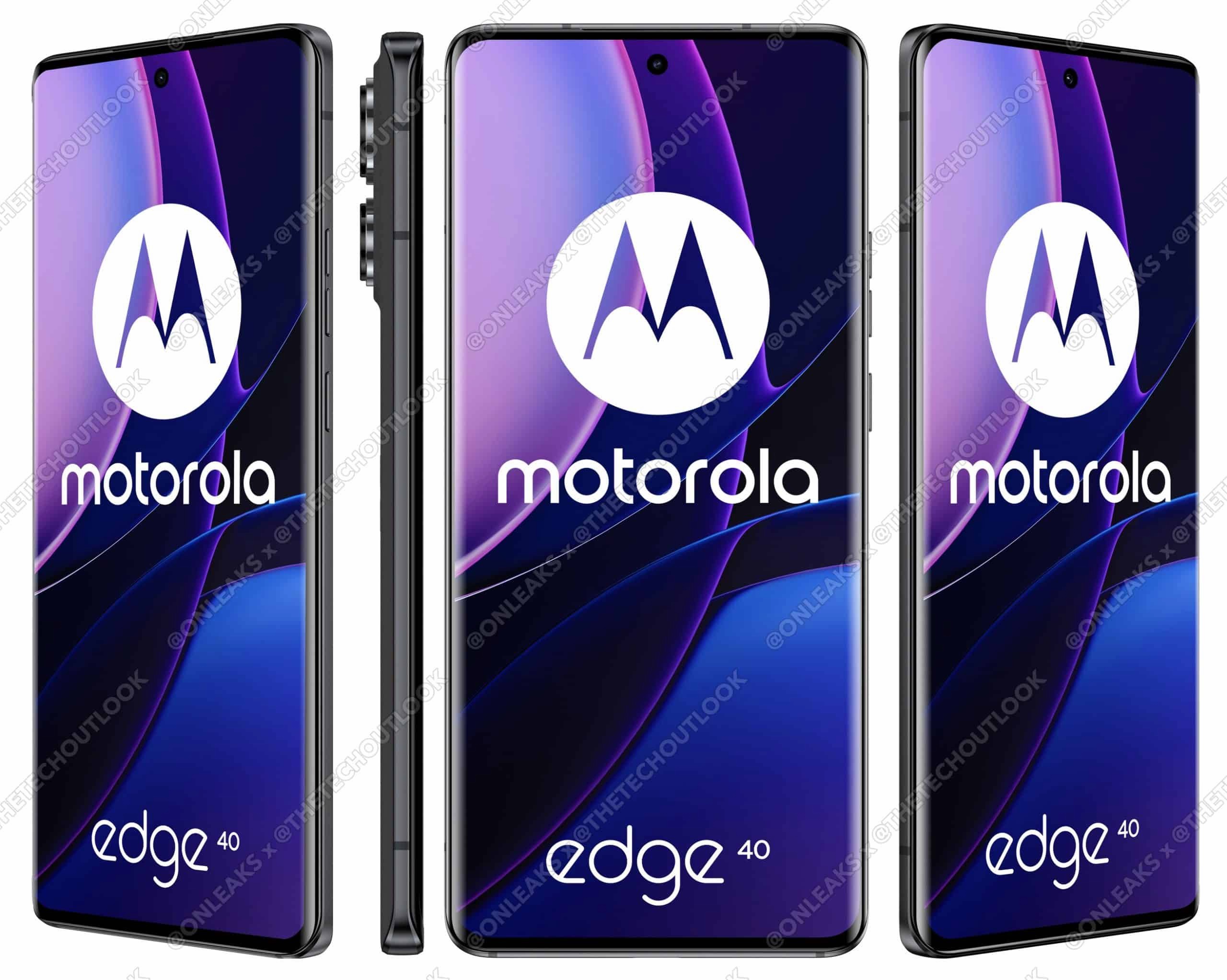 Золотая середина от Motorola? Edge 40 в двух цветах на пресс-фото