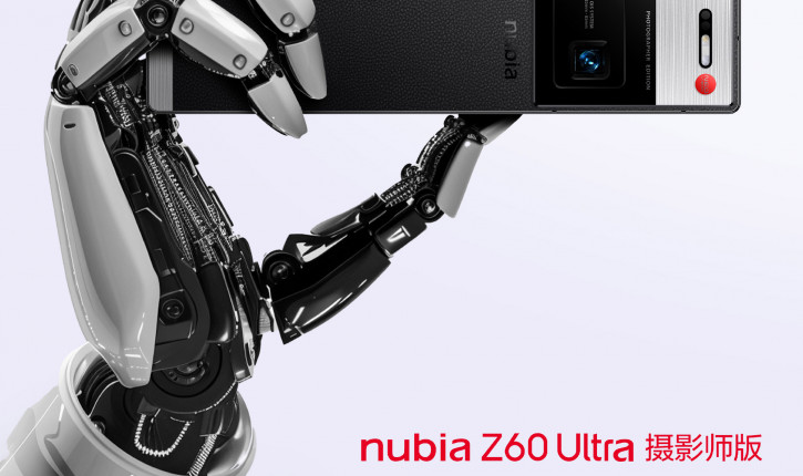  Nubia Z60 Ultra Photographer Edition  :   