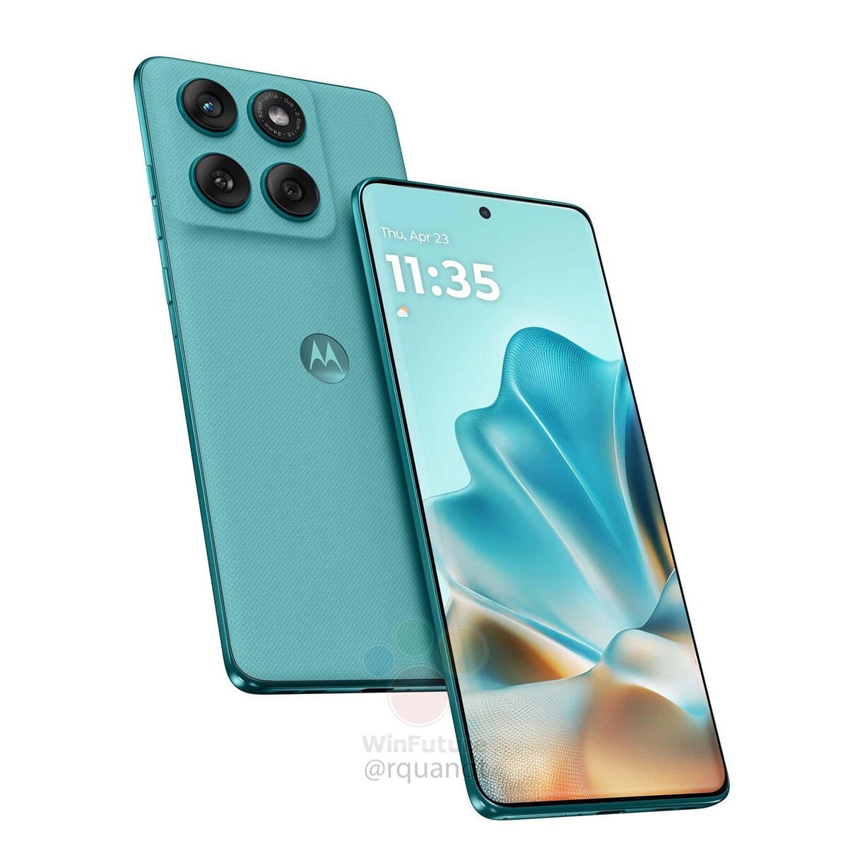 Motorola Edge 60 Pro и 60 Fusion во всех цветах на слитых пресс-фото