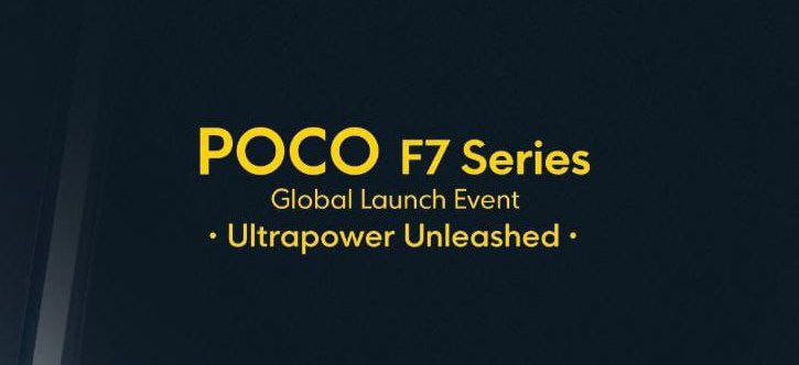 Предполагаемая дата анонс POCO F7, F7 Pro и F7 Ultra
