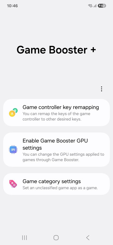 Samsung  Game Booster+   Galaxy:  ?