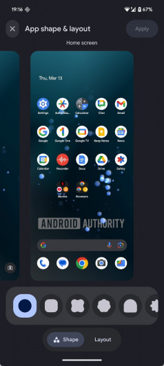 Android 16 снова позволит кастомизировать иконки на рабочем столе