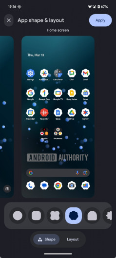 Android 16 снова позволит кастомизировать иконки на рабочем столе