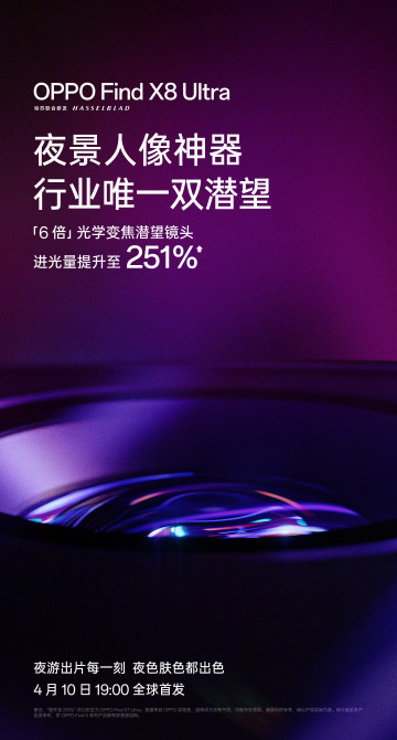  - OPPO Find X8 Ultra:    