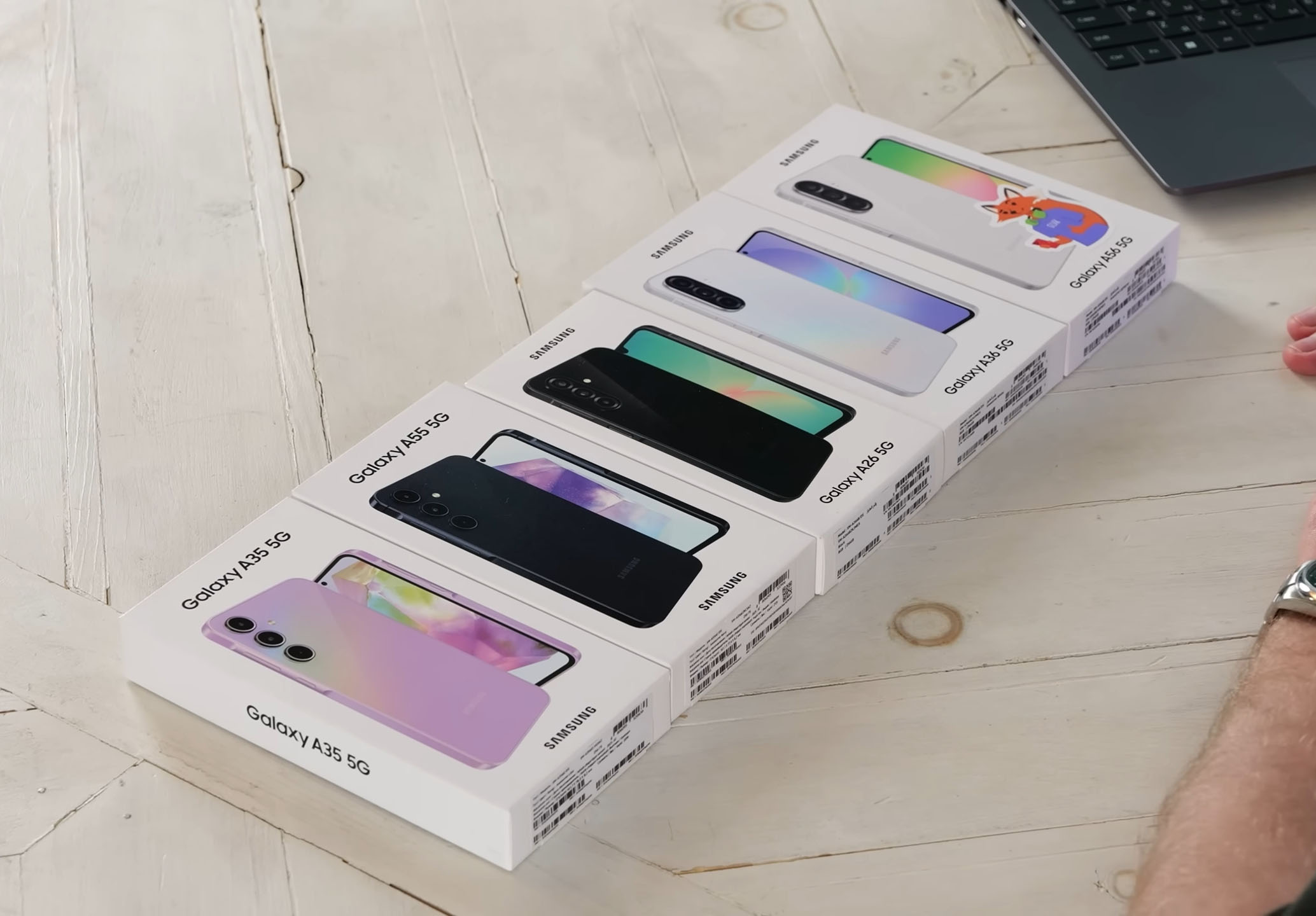ВИДЕО: обзор Samsung Galaxy A26, A36 и A56 – битва народных галактик