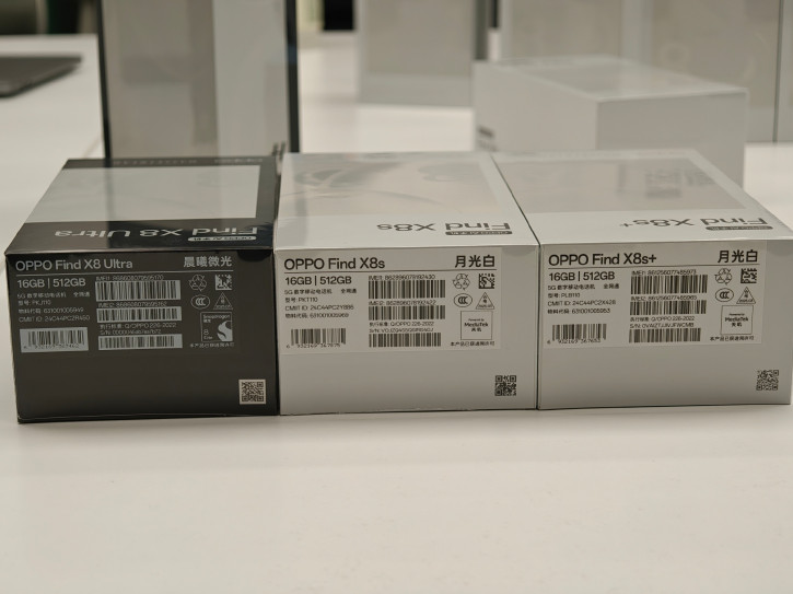 OPPO   Find X8s, X8s+  X8 Ultra   