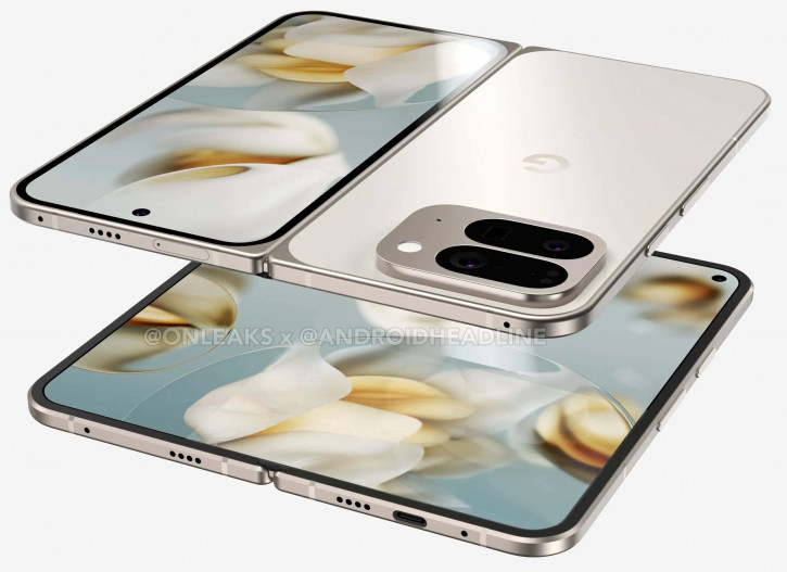Google Pixel 10 Pro Fold показали со всех сторон на рендерах