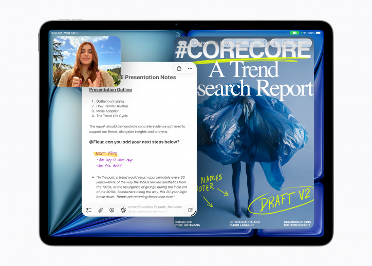 Анонс iPad Air 11 и 13 на чипе M4 – не вполне новинки с Wi-Fi 7 и Blue