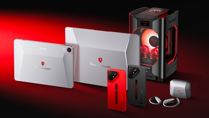 Tecno Pova Metal Tonino Lamborghini Limited Edition представлен на MWC 2026