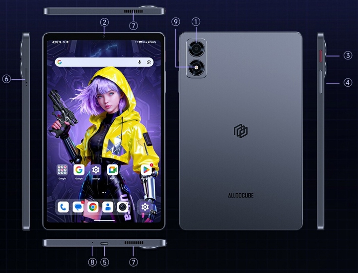 Анонс Alldocube iPlay 80 mini Ultra: шустрый компактный планшет с 5G