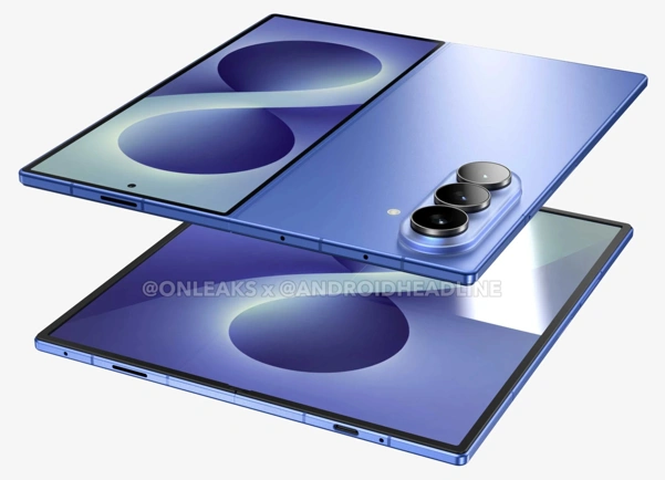 Рендеры Samsung Galaxy Z Fold 8 от надёжного источника