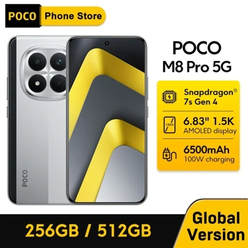 Смартфоны POCO M8 до 17 000 рублей со скидками на распродаже