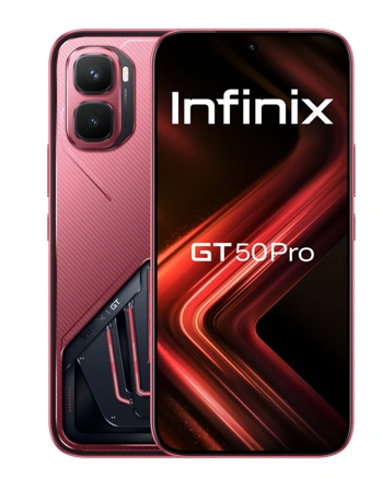Пресс-фото Infinix GT 50 Pro, доступного игрофона на Dimensity 8400