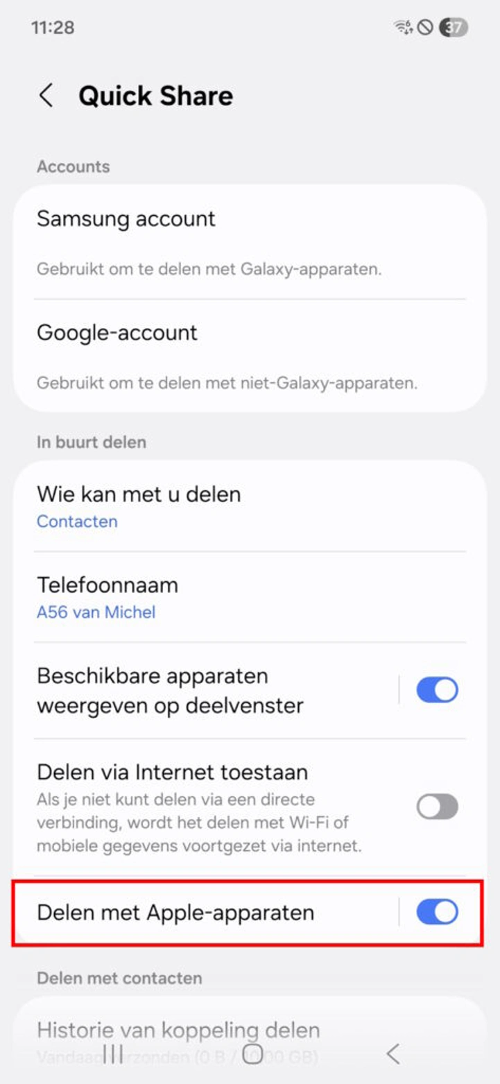 Не только Galaxy S: эти смартфоны Samsung имеют шансы получить поддержку AirDrop