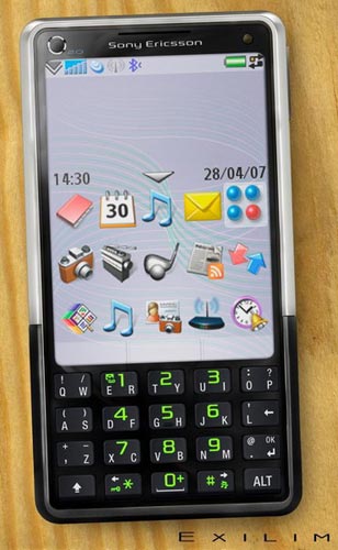 Концепт Sony Ericsson P3i