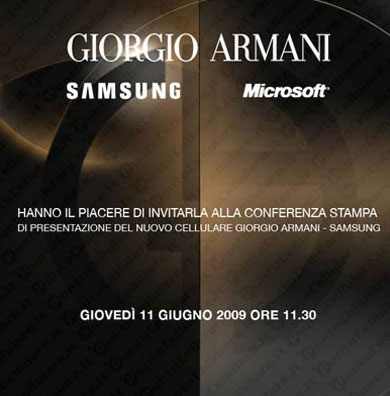 Samsung  Armani