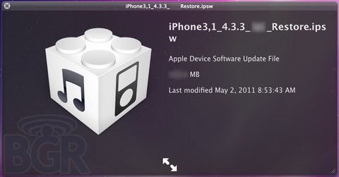 iOS 4.3.3