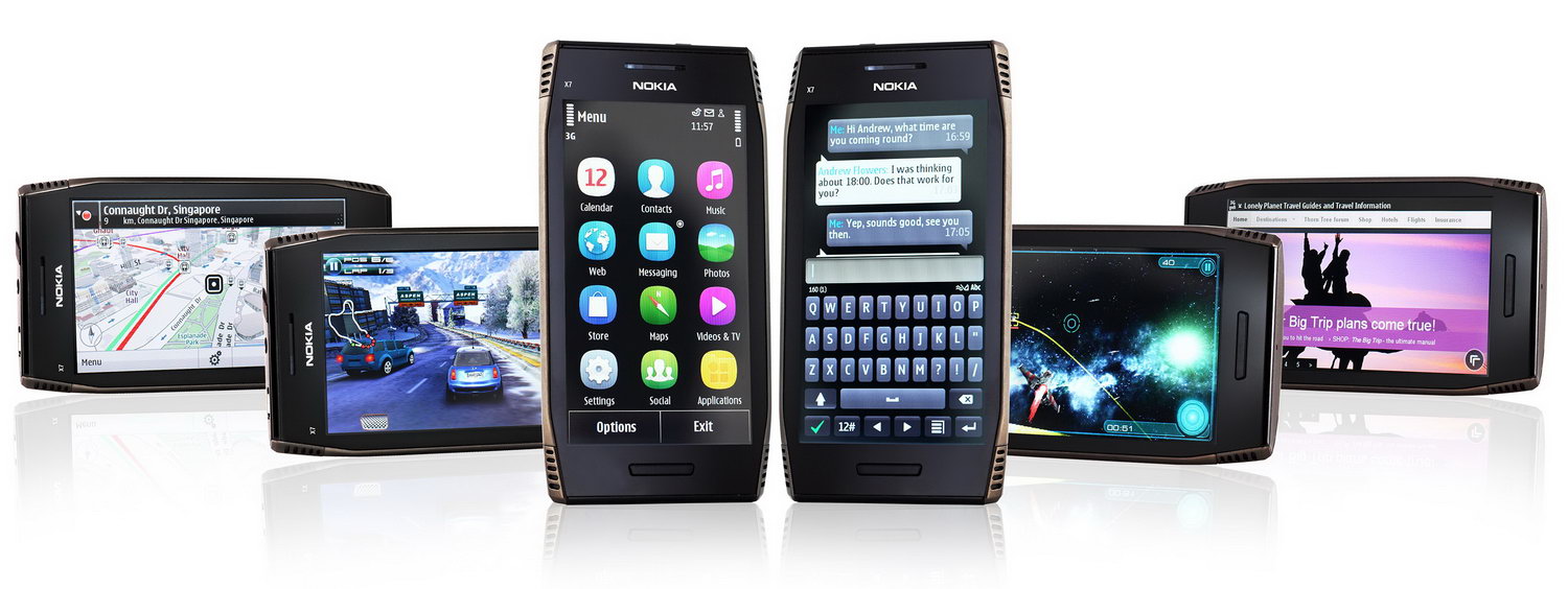 Скоро в продаже Nokia E6-00 и Nokia X7-00 с Symbian Anna