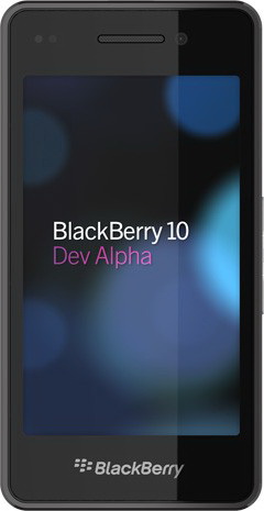 BlackBerry 10 Dev Alpha