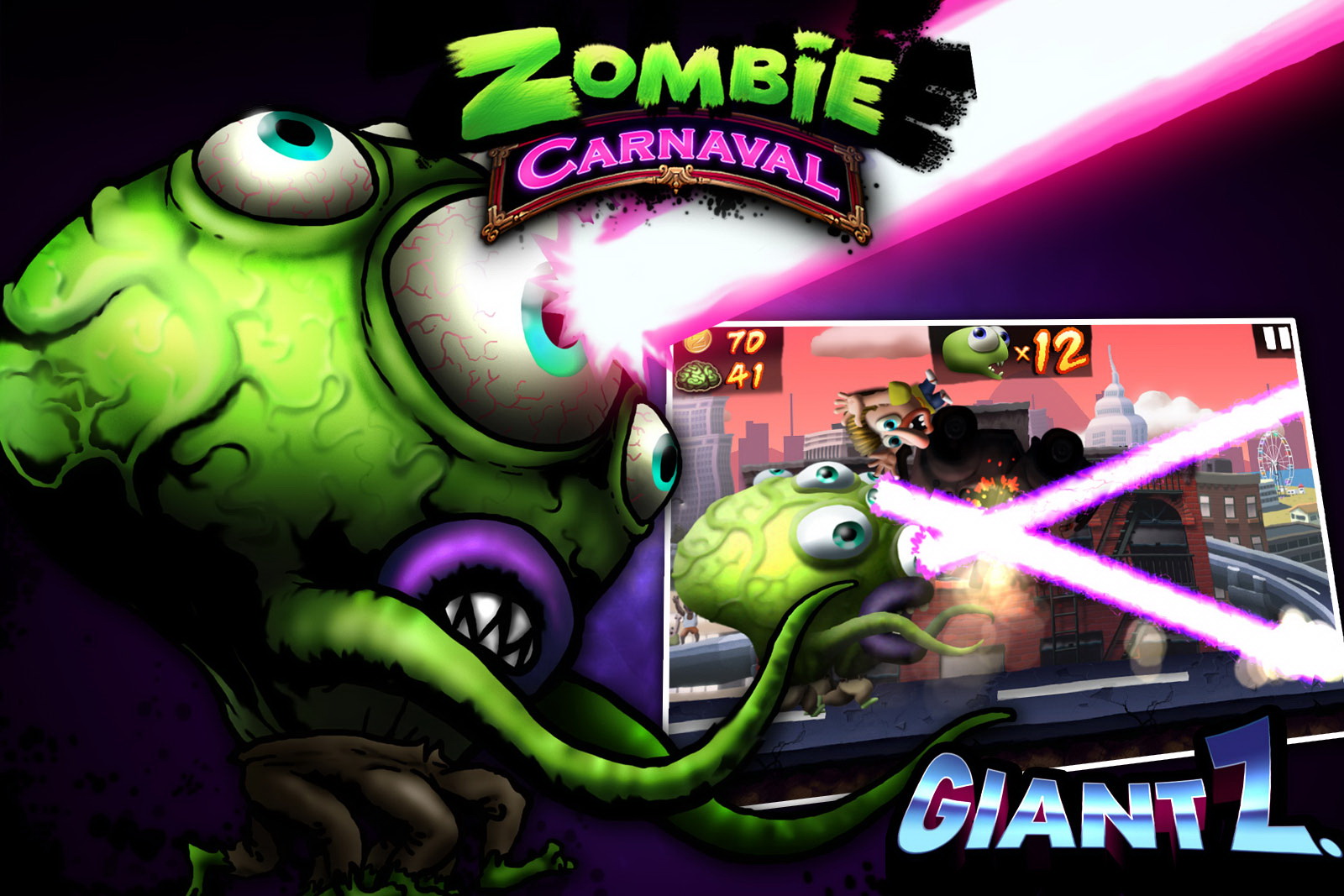 Зарази Землю в новой игре Zombie Carnaval