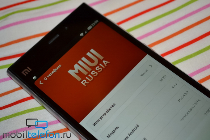 Xiaomi Mi3    Android KitKat     