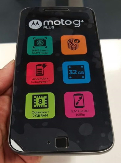   Motorola Moto G4 Plus     
