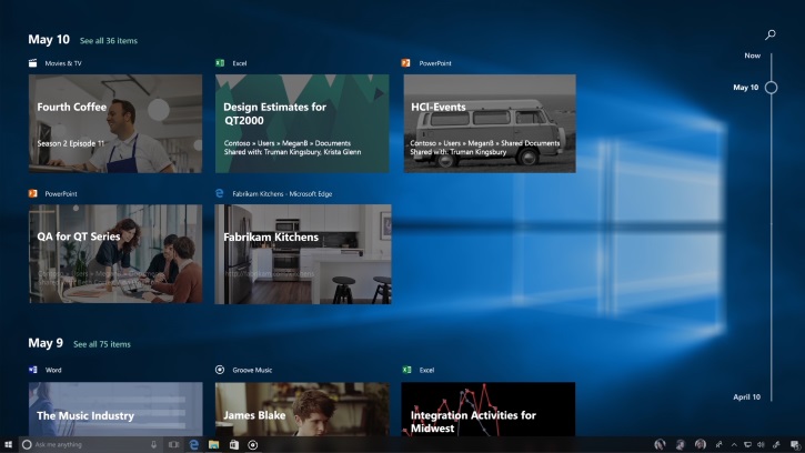 Windows 10 Fall Creators Update:     