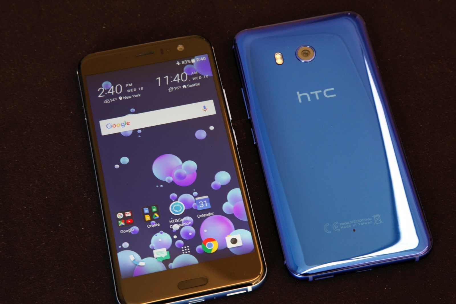 Живые фото и видео HTC U11 во всех возможных цветах