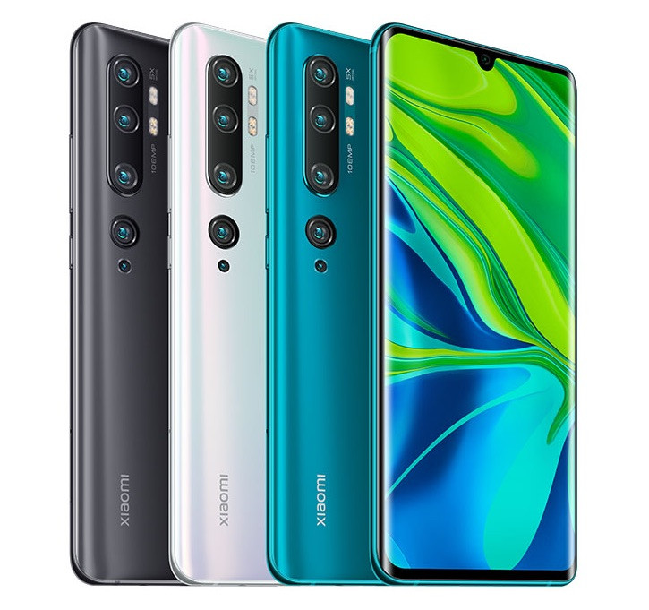 Xiaomi Mi Note 10    Android 10