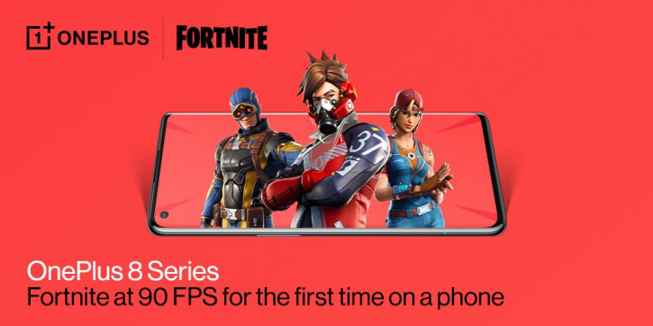  90 fps  Fortnite  OnePlus 8 Pro.   