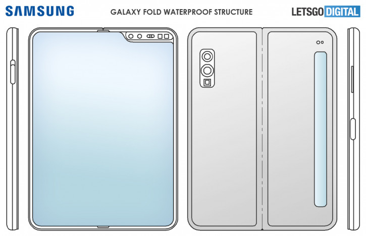 Samsung патентует недорогой Galaxy Fold Lite с неожиданной фишкой