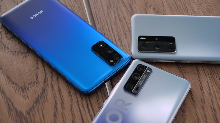 :  Honor 30 Pro+   Huawei P40 Pro  Honor View 30 Pro
