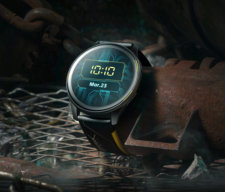 Анонс OnePlus Watch Cyberpunk 2077 с рукой Сильверхенда в комплекте