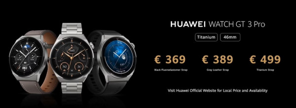 Huawei объявила европейские цены Mate Xs 2 и Watch GT 3 Pro