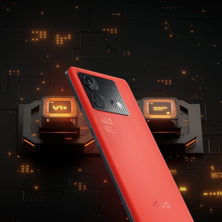Огненно-красный iQOO Neo 8 Pro получил дату анонса: первые тизеры