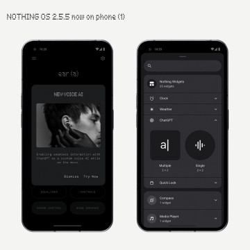 Nothing Phone (1)  Phone (2a)  NothingOS 2.5.5  ChatGPT