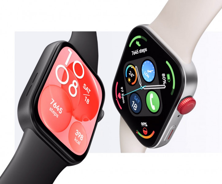  Huawei Watch Fit 3:      Apple Watch