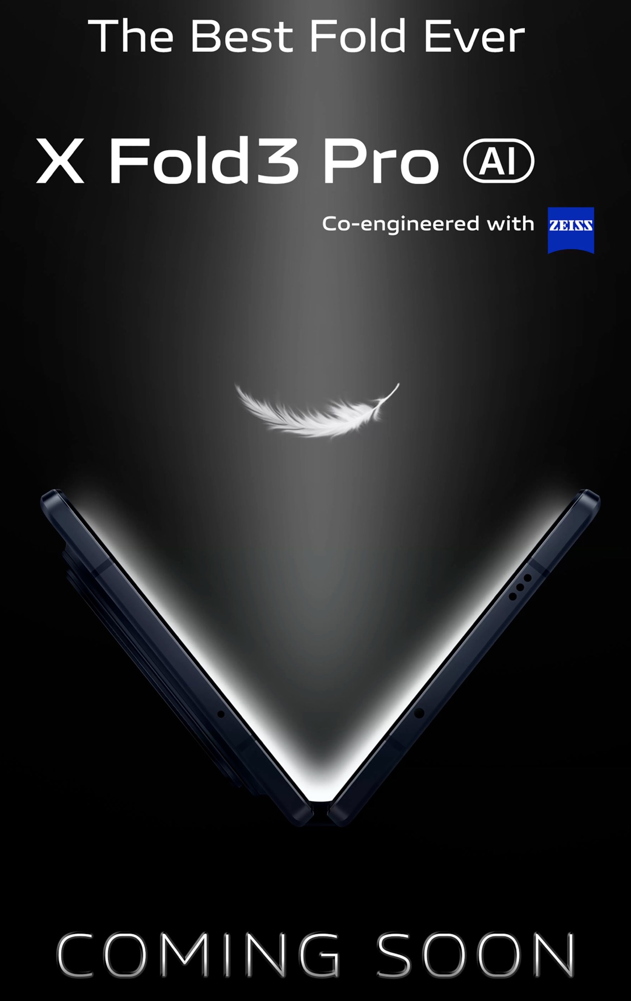 Официально: Vivo X Fold 3 Pro впервые выйдет за пределы Китая