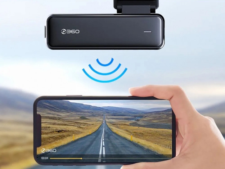 360 Botslab Dash Cam HK30 - широкоугольный видеорегистратор с Full HD