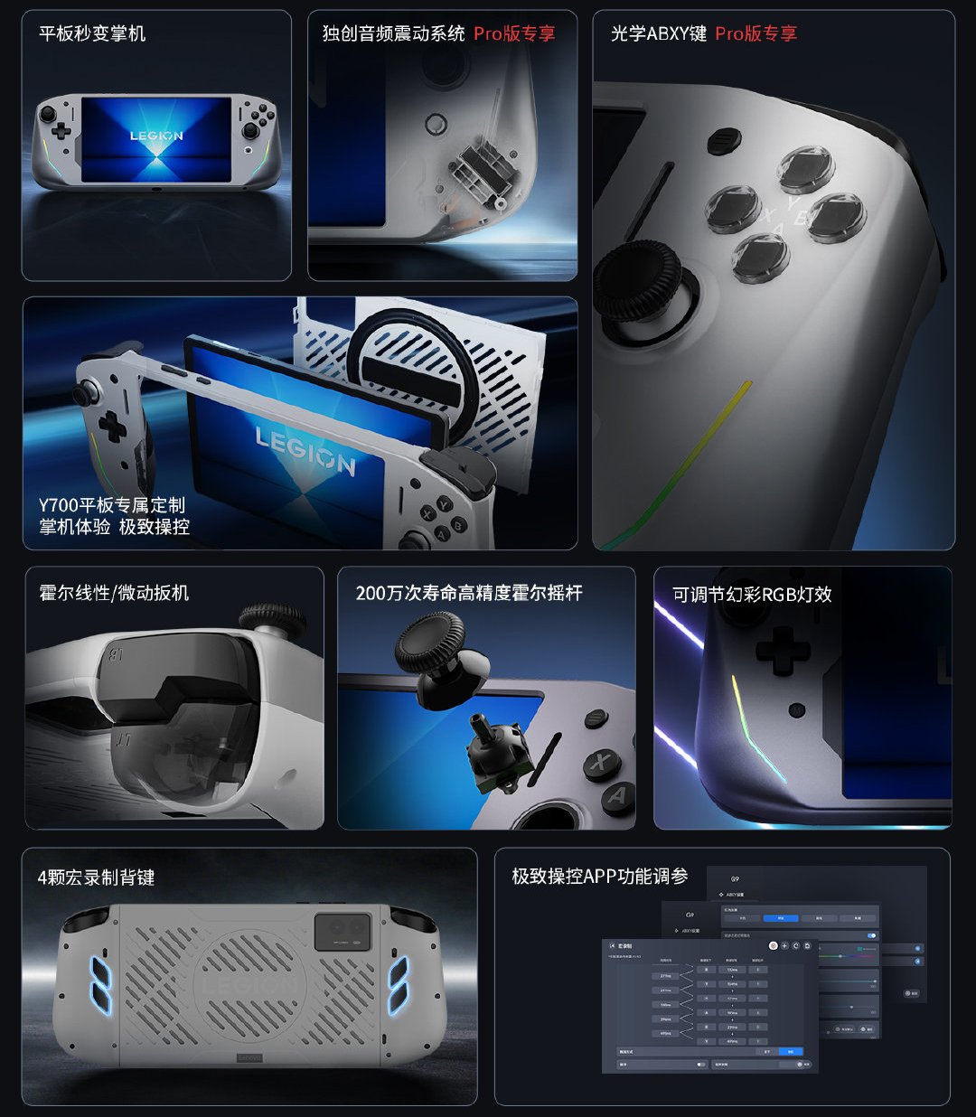 Анонс Lenovo Legion Controller G9: преврати Y700 в портативную